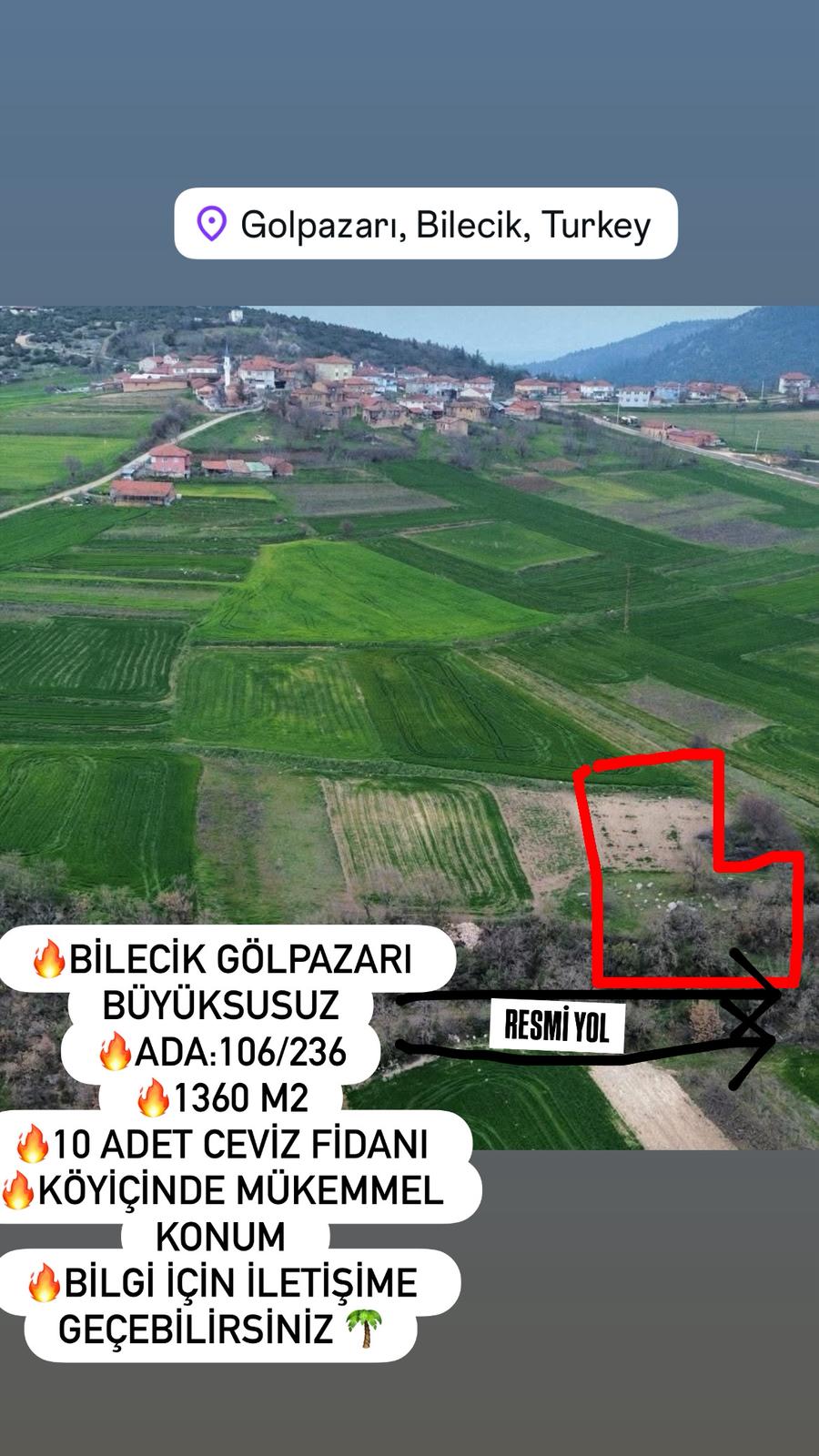 BİLECİK GÖLPAZARI BÜYÜKSUSUZ KÖYÜNDE